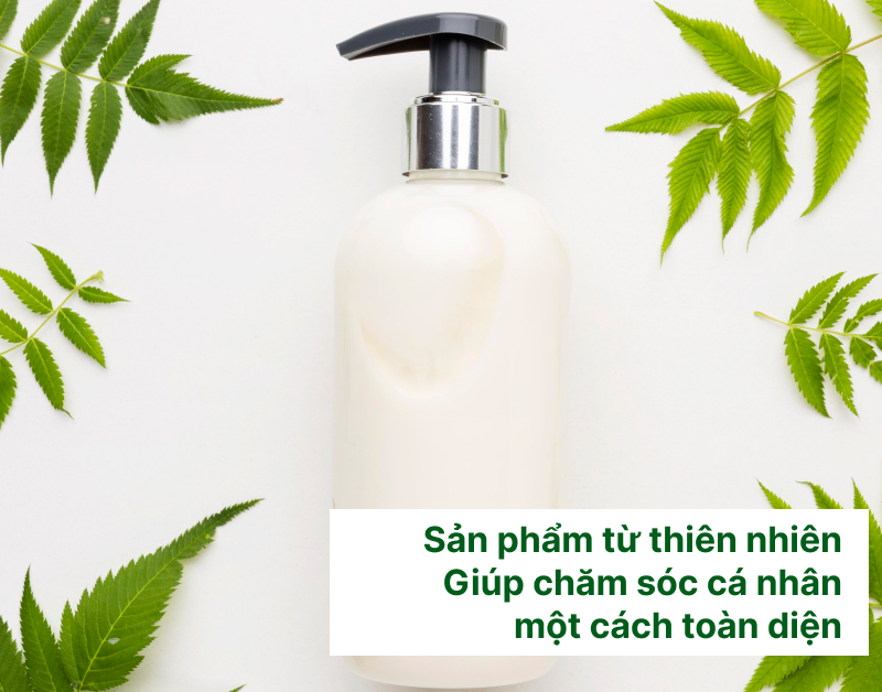 dầu gội chiết xuất từ tự nhiên chăm sóc cá nhân một cách toàn diện